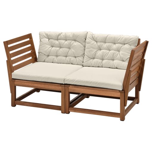 NÄMMARÖ, 2-seat modular sofa with armests, outdoor, 295.752.19