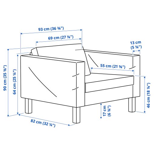 SALTSJÖBADEN, armchair, 295.785.62