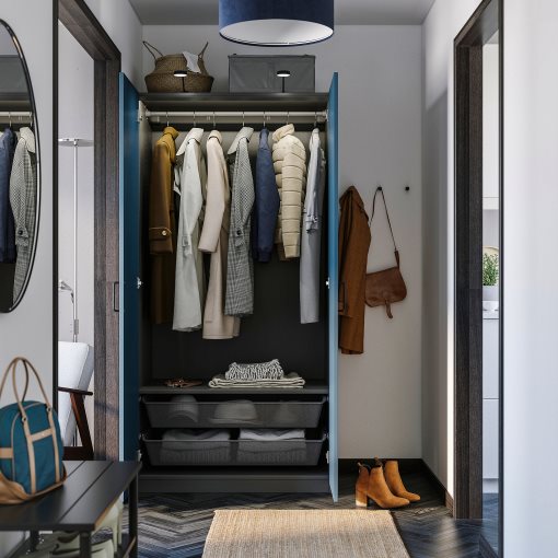 PAX/FYRUDDEN, συνδυασμός ντουλάπας, 100x60x201 cm, 295.815.93