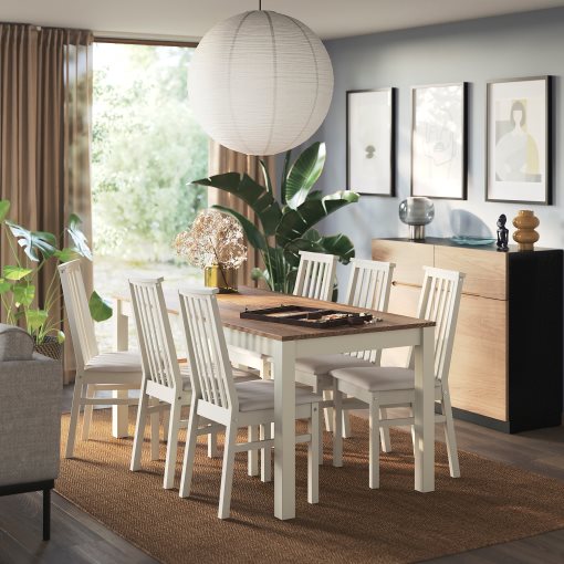 ÅLHULT / ÅLHULT, table and 6 chairs, 170x80 cm, 296.101.09