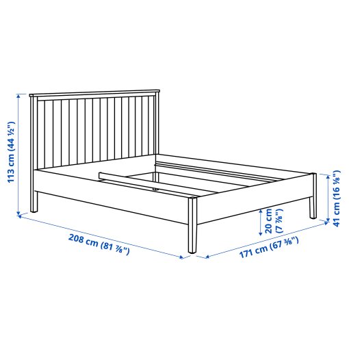 GULLABERG, bed frame, 160x200 cm, 296.147.82