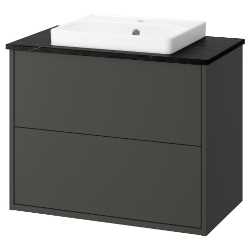 HAVBACK/ORRSJON, wash-stand with drawers/wash-basin, 82x49x71 cm, 296.293.16