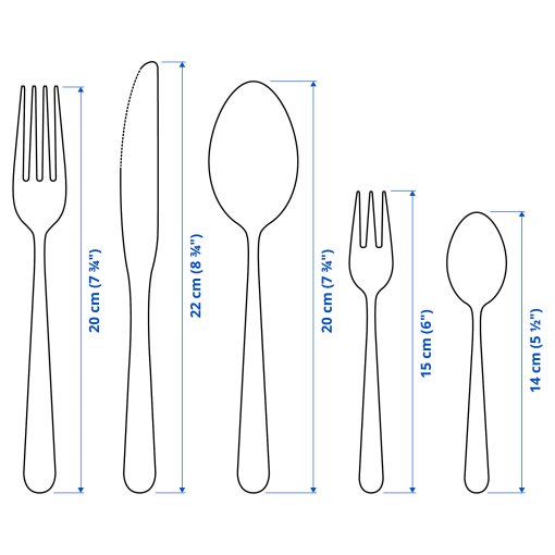 MARTORP, 30-piece cutlery set, 301.675.07
