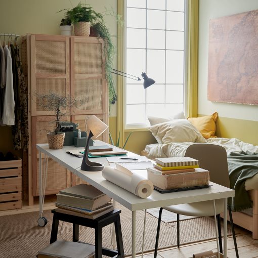 KRILLE, leg with castor, 302.502.57