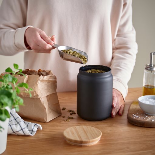 EKLATERA, jar with lid, 1.1 l, 303.331.25