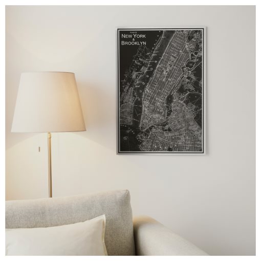 KOPPARFALL, picture/New York City, 49x70 cm, 305.087.90