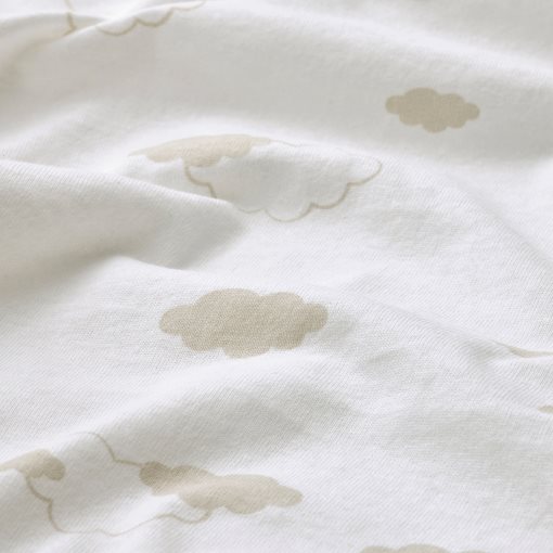 ALSKVARD, fitted sheet for bassinet, 305.264.02