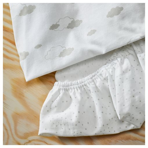 ALSKVARD, fitted sheet for bassinet, 305.264.02