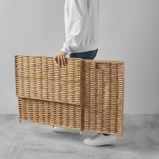 NATTGIBBA, laundry basket/handmade, 100 l, 305.319.36