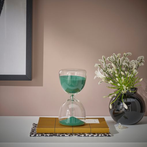 EFTERTÄNKA, decorative hourglass, 15 cm, 305.379.81