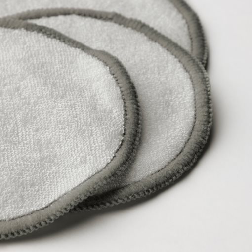 ÅKERRÄTTIKA, reusable cleansing pads with bag, 10 pack, 305.401.82