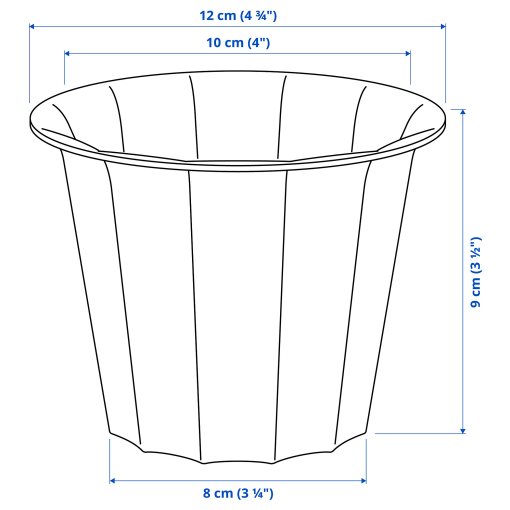 BUSKVERK, plant pot in/outdoor, 9 cm, 305.444.58