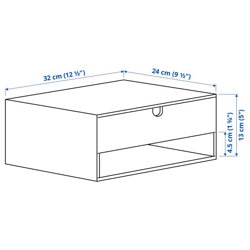 HÄSTVISKARE, κουτί αποθήκευσης με συρτάρια, 32x24 cm, 305.498.56