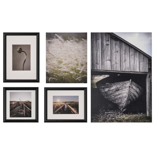 RAMHÄLL, picture/peaceful outdoors, set of 5, 305.548.38