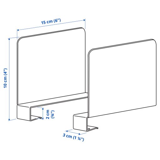 RELATERA, book-end, 2 pack, 305.590.01