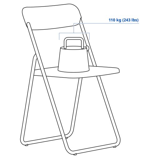VIHALS, folding chair, 305.691.04