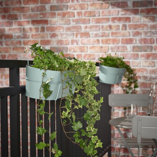 VITLÖK, flower box with holder in/outdoor, 56x20 cm, 305.847.55