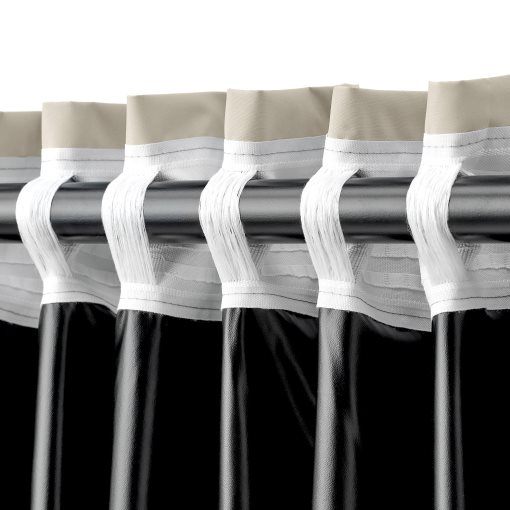 BENGTA, κουρτίνα με τρέσα/πλήρους συσκότισης, 1 τεμ. 210x300 cm, 306.020.90