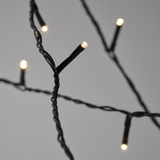 GETKÅL, lighting chain with built in LED light source/outdoor, 15 m, 306.028.77