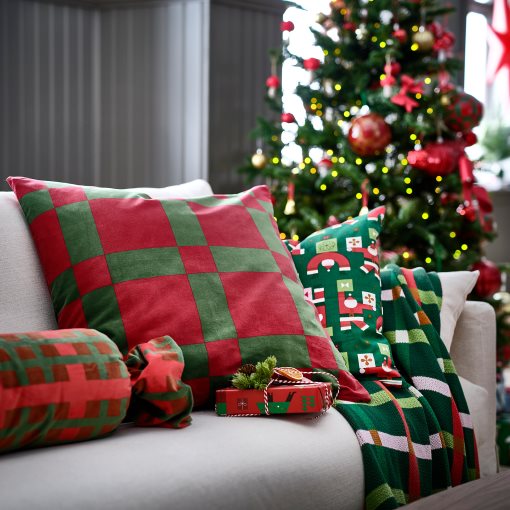 VINTERFINT, κάλυμμα μαξιλαριού, 65x65 cm, 306.039.66