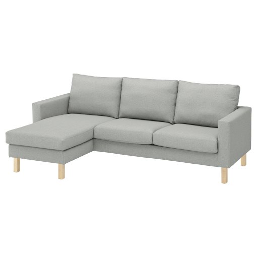 SALTSJÖBADEN, cover for 3-seat sofa with chaise longue, 306.076.05