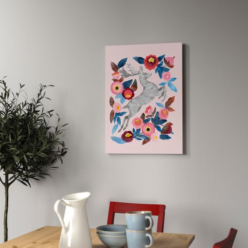 PJÄTTERYD, πίνακας/παραμυθένιο δάσος, 50x70 cm, 306.141.30