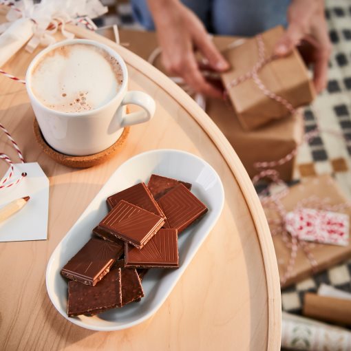 VINTERSAGA, σοκολάτα γάλακτος με κομμάτια πιπερόριζας, RAC, 100 g, 306.181.52