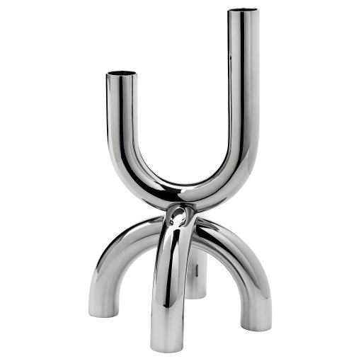 SNÖDUVA, candlestick for 2 candles, 25 cm, 306.237.47