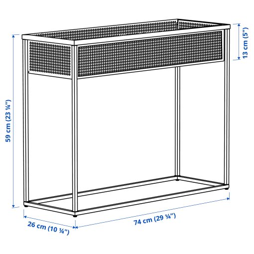 BLÅKRÅKA, plant stand in/outdoor, 59 cm, 306.267.79