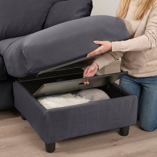 VINLIDEN, 3-seat sofa with chaise longue, 393.046.75