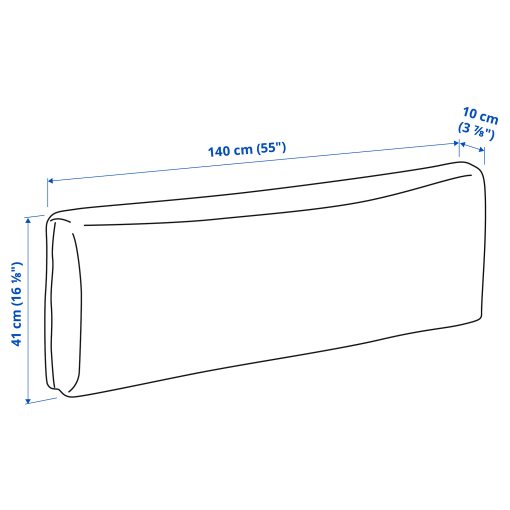 KLAGSHAMN, back cushion, 394.443.22