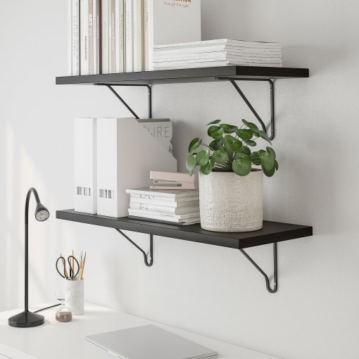 BERGSHULT/FORLAGGARE, wall shelf, 80x30 cm, 395.627.49