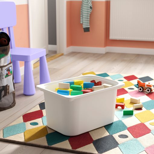 TROFAST, storage combination with boxes, 94x44x91 cm, 395.734.08