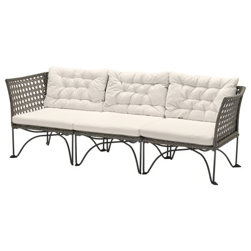 JUTHOLMEN, 3-seat modular sofa outdoor, 210x73 cm, 395.782.36