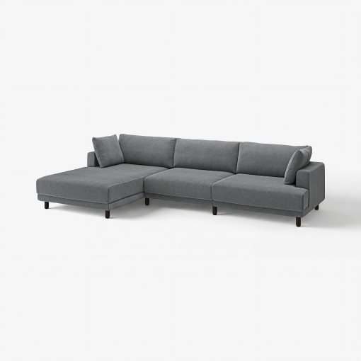 UPPÅKRA, 4,5-seat modular sofa with chaise longue, left, 396.140.84