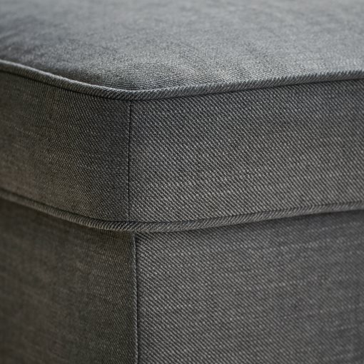 STRANDMON, wing chair with footstool, 396.181.00