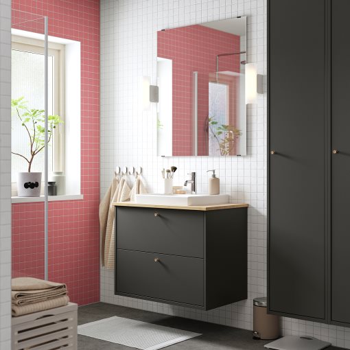 HAVBACK/ORRSJON, wash-stand with drawers/wash-basin, 82x49x71 cm, 396.293.73