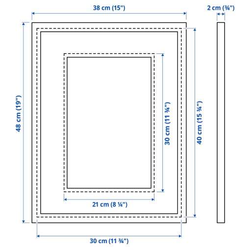 VIRSERUM, frame, 30x40 cm, 403.785.33