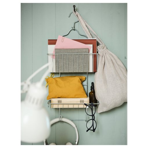 KROKFJORDEN, κρεμάστρα μπάνιου/ 2 θήκες, 24x53 cm, 404.540.08