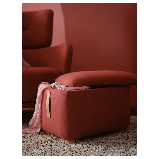 OSKARSHAMN, footstool with storage, 405.216.87