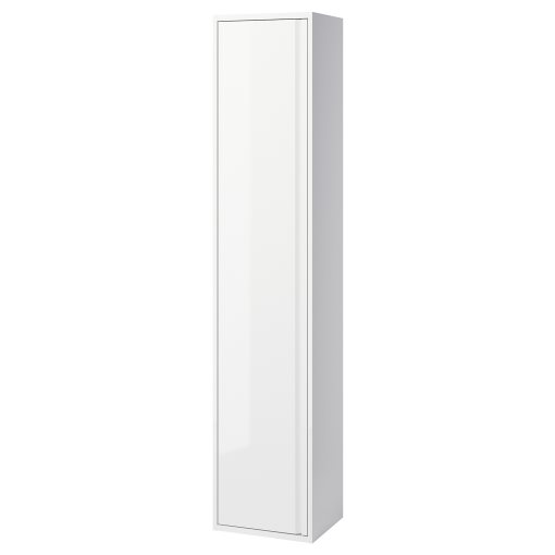 ANGSJON, high cabinet with door/high-gloss, 40x35x195 cm, 405.350.81