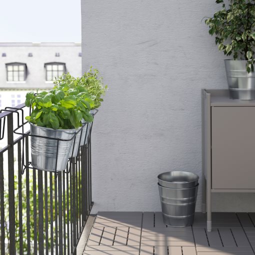 SVARTPEPPAR, plant pot holder/in/outdoor, 45x16 cm, 405.356.51
