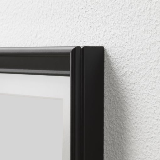KNOPPÄNG, frame with poster/dark patterns, 50x70 cm, 405.544.42