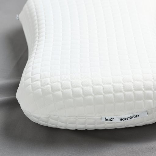 NORDSTÅLÖRT, ergonomic pillow side/back sleeper, 35x50 cm, 405.602.83