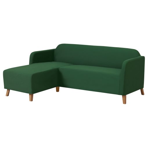 LINANÄS, sofa protector for 3-seat sofa with chaise longue, 405.644.03