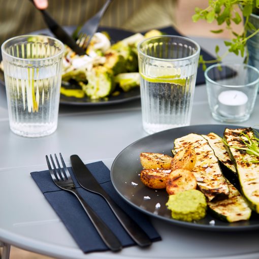 FÄRGKLAR, 18-piece service/matt, 405.647.09