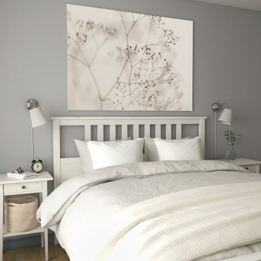 BJÖRKSTA, καμβάς/άνθη-λεπτομέρεια, 140x100 cm, 405.789.14