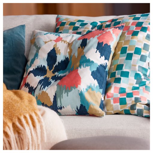 GAFFELFIBBLA, cushion cover, 50x50 cm, 405.926.46