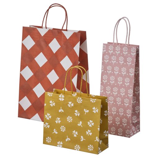 KÖSSEBÄR, gift bag, set of 3, 405.992.66