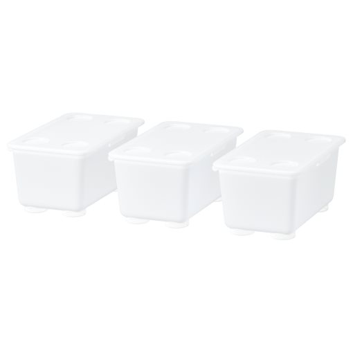 GLIS, box with lid/3 pack, 17x10 cm, 406.041.16